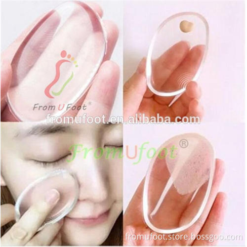 ZRWA24 Silicone Makeup Sponge Applicator Foundation Puff Contouring,Silica Makeup Sponge Beauty Blender power cosmetic puff hot